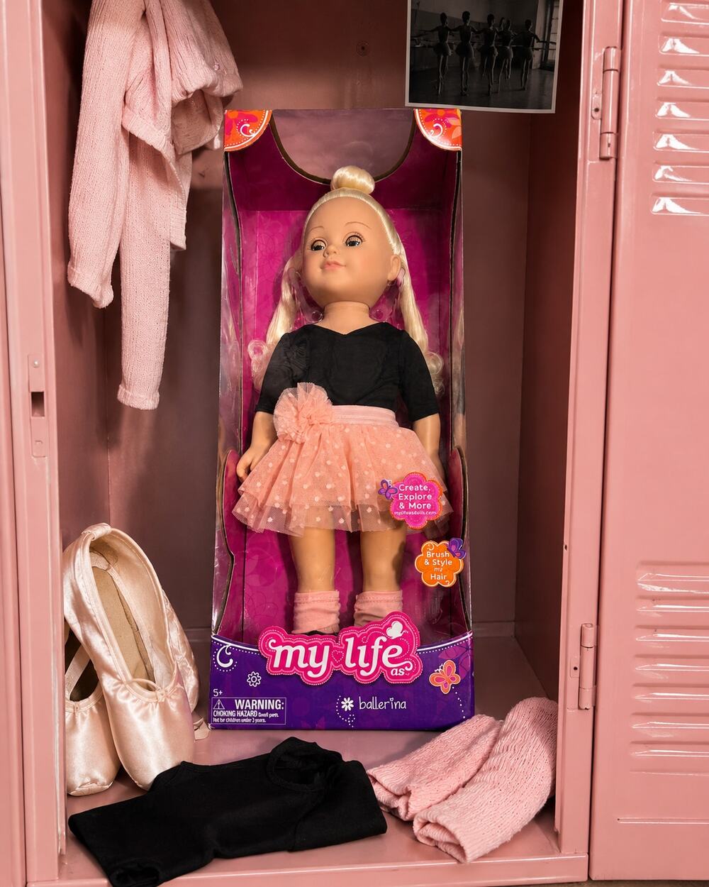 My Life As Ballerina Doll Blonde 18" Doll Original Box 2017